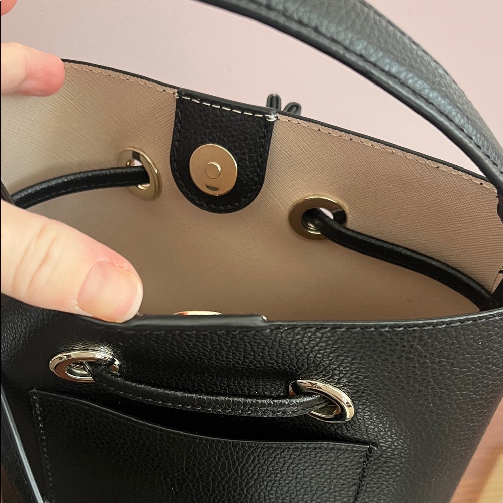 Kate Spade Black Crossbody Bag with Gold Accents - Picture 7 of 10